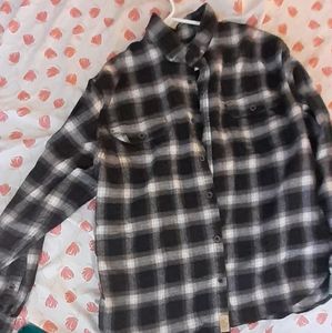 B&w checker flannel
